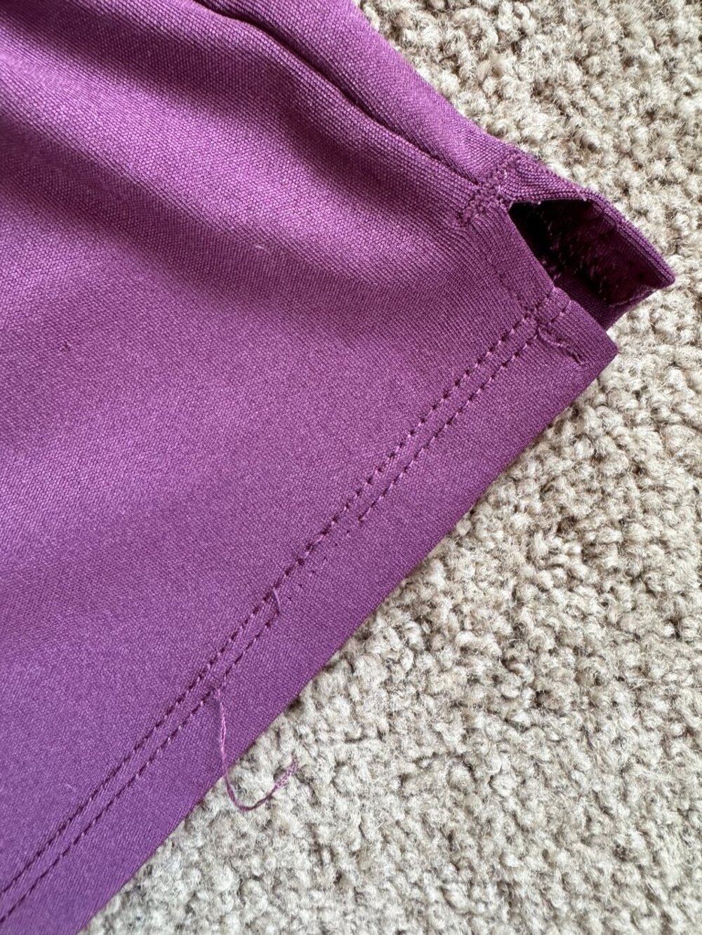 Women’s Athletic All in Motion Shorts L Burgundy/Purple - Picture 3 of 4
